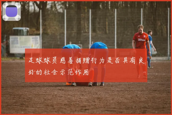 足球球员慈善捐赠行为是否具有良好的社会示范作用